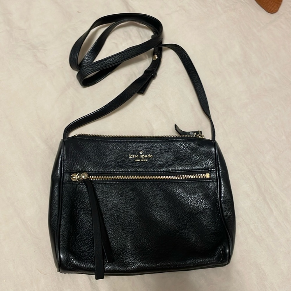 Kate Spade cross body bag, black